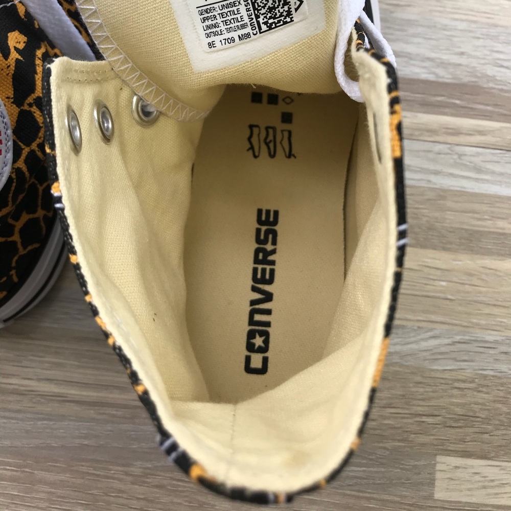 NWT Converse Ctas HI ICE Break Black W AUTHENTIC - Picture 7 of 8